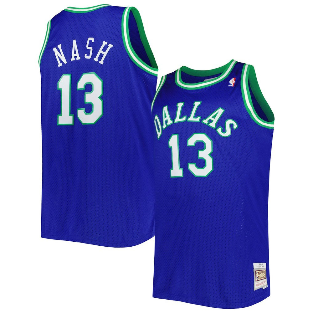 Steve Nash Dallas Mavericks Big & Tall Hardwood Classics 1998/99 Swingman Jersey sale Online