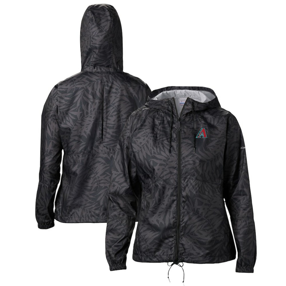 Arizona Diamondbacks Columbia Women's Flash Forward Full-Zip Windbreaker Jacket | MLB Near me