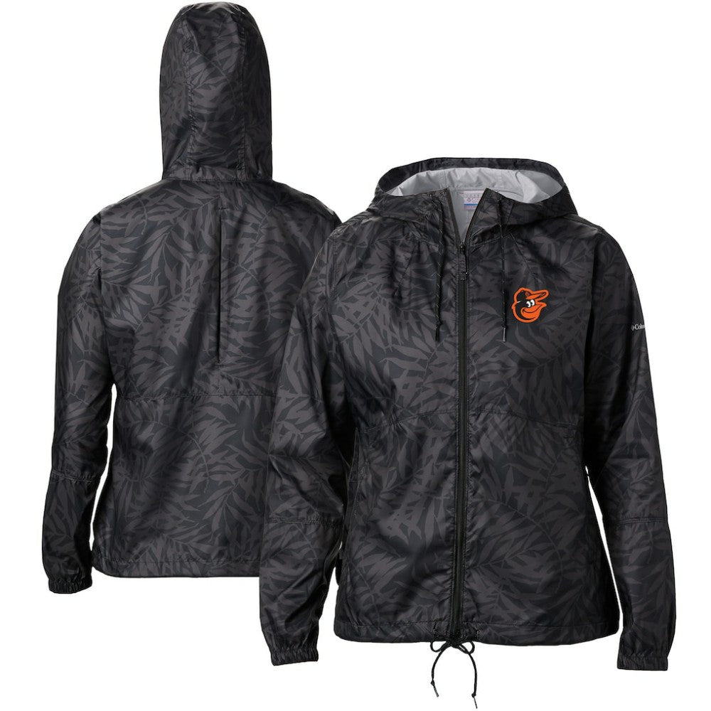 Baltimore Orioles Columbia Women's Flash Forward Full-Zip Windbreaker Jacket | MLB On Sale