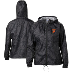 Baltimore Orioles Columbia Women's Flash Forward Full-Zip Windbreaker Jacket | MLB On Sale