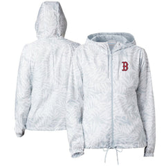 Boston Red Sox Columbia Women's Flash Forward Full-Zip Windbreaker Jacket | MLB For sale
