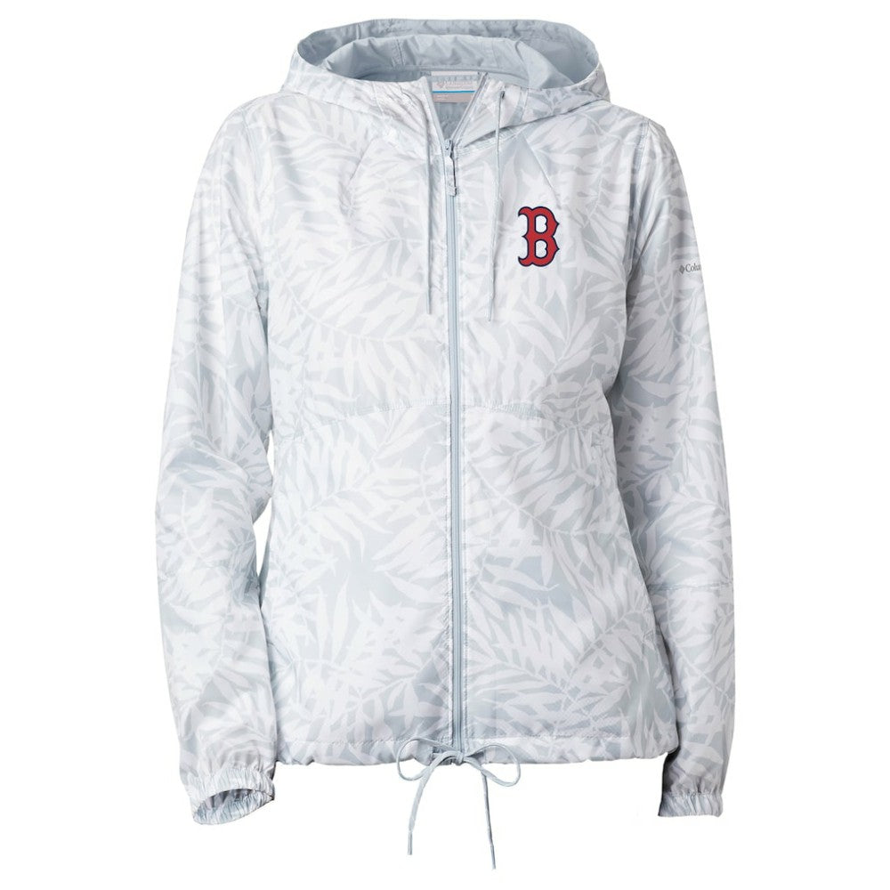 Boston Red Sox Columbia Women's Flash Forward Full-Zip Windbreaker Jacket | MLB For sale