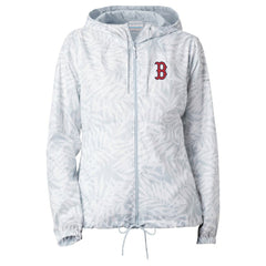 Boston Red Sox Columbia Women's Flash Forward Full-Zip Windbreaker Jacket | MLB For sale