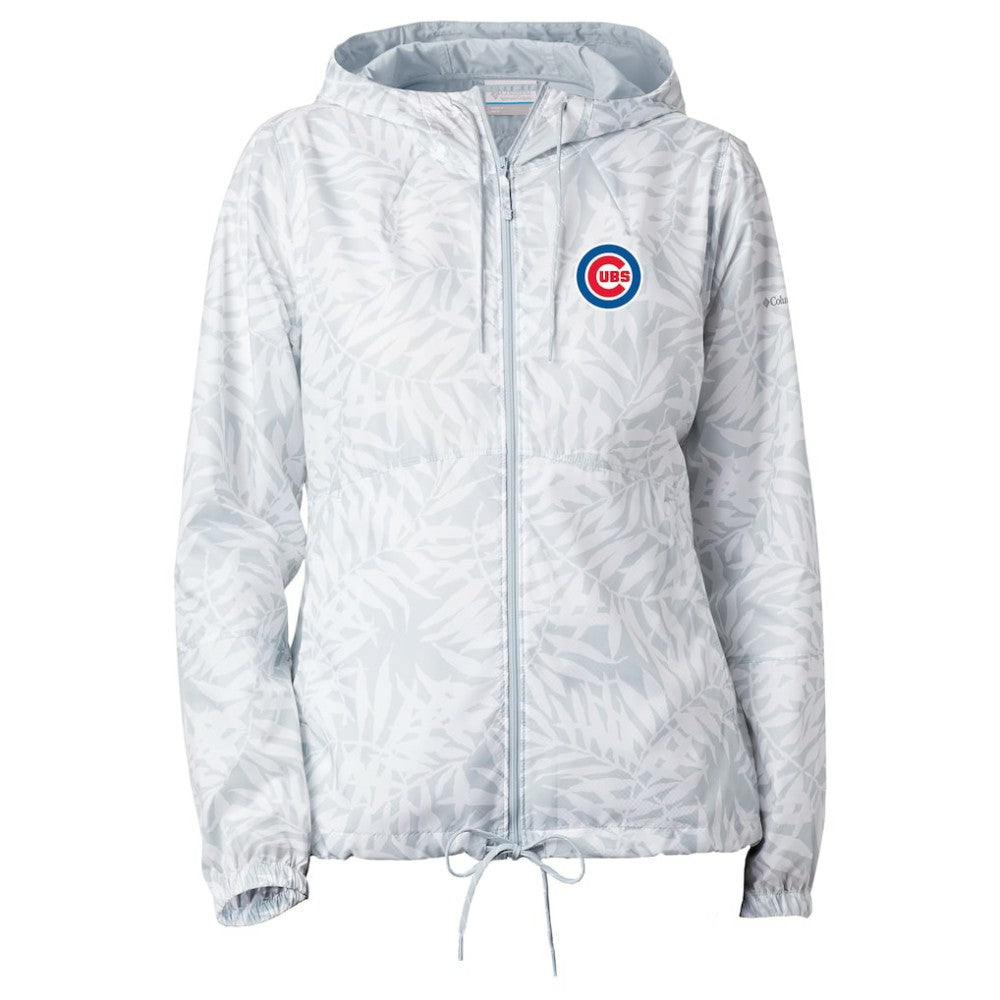 Chicago Cubs Columbia Women's Flash Forward Full-Zip Windbreaker Jacket | MLB US