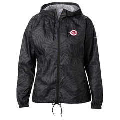 Cincinnati Reds Columbia Women's Flash Forward Full-Zip Windbreaker Jacket | MLB US