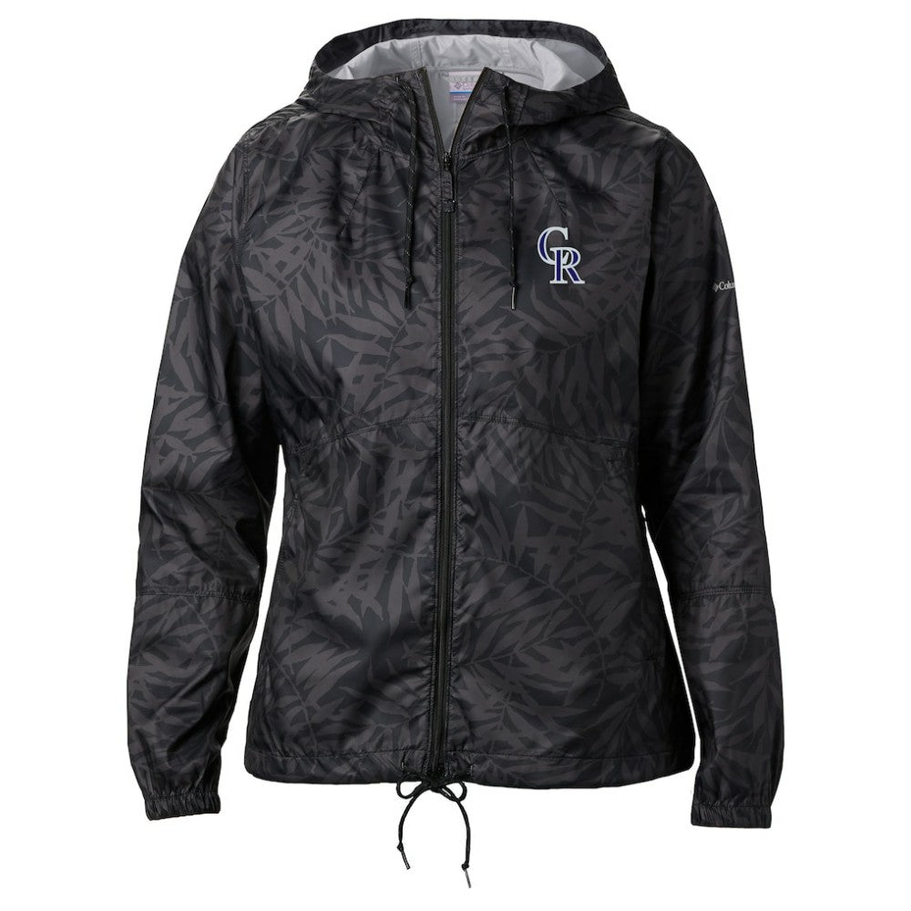 Colorado Rockies Columbia Women's Flash Forward Full-Zip Windbreaker Jacket | MLB Near me