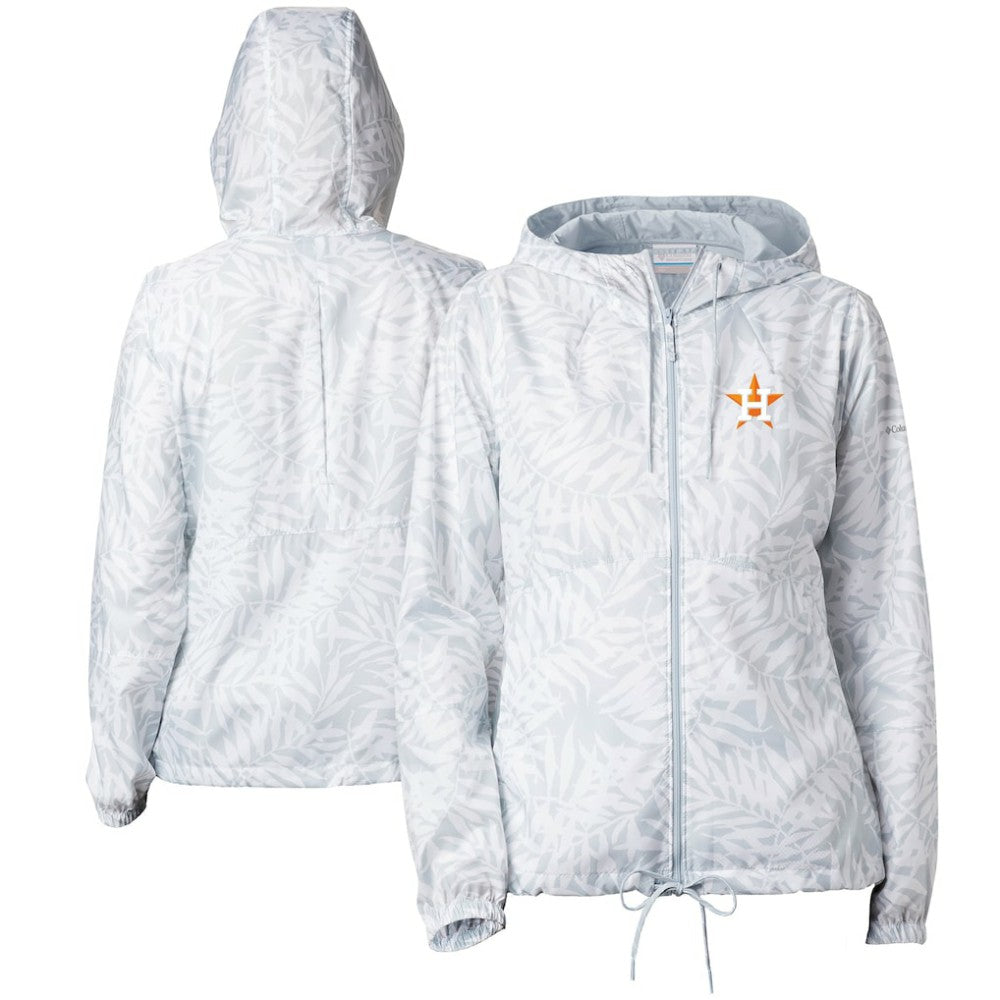 Houston Astros Columbia Women's Flash Forward Full-Zip Windbreaker Jacket | MLB Online