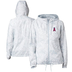 Los Angeles Angels Columbia Women's Flash Forward Full-Zip Windbreaker Jacket | MLB Outlet