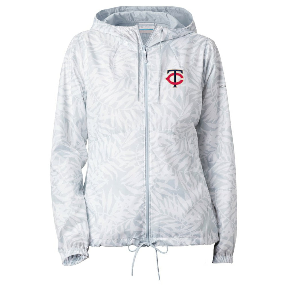 Minnesota Twins Columbia Women's Flash Forward Full-Zip Windbreaker Jacket | MLB Sale