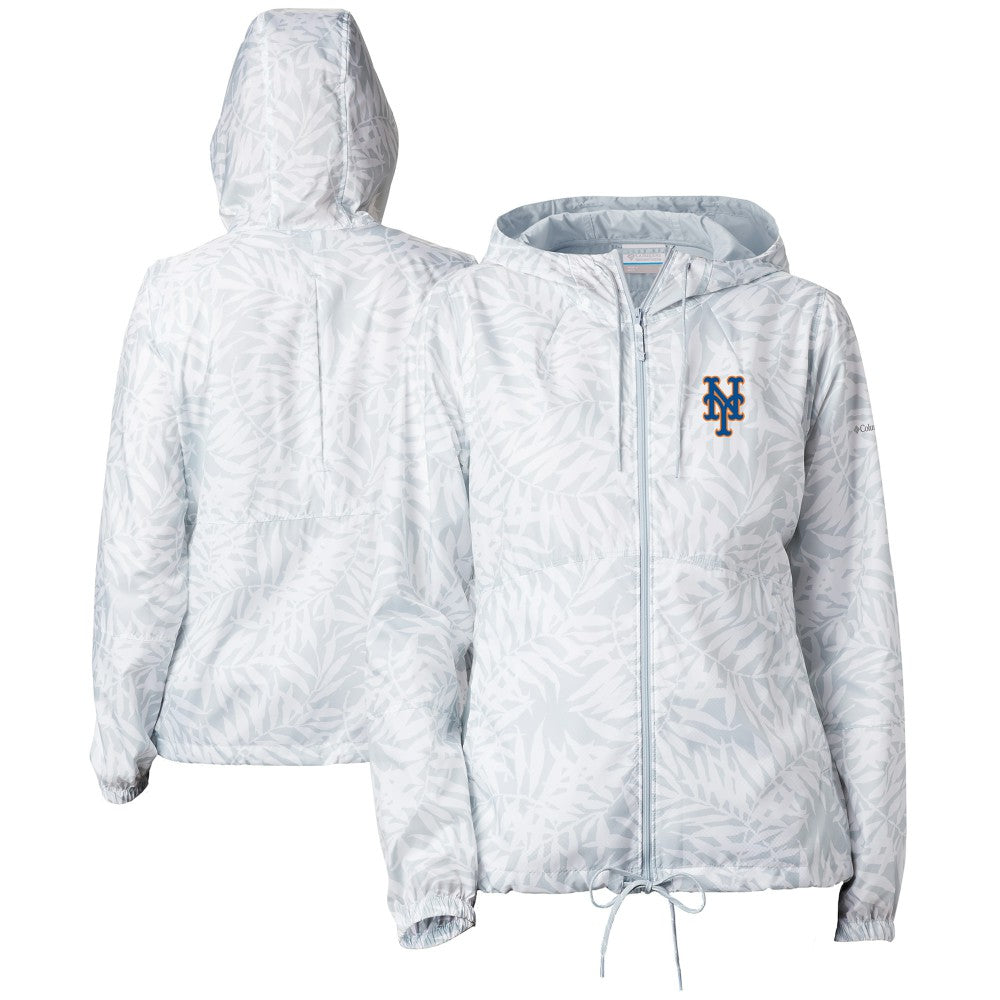 New York Mets Columbia Women's Flash Forward Full-Zip Windbreaker Jacket | MLB Shop
