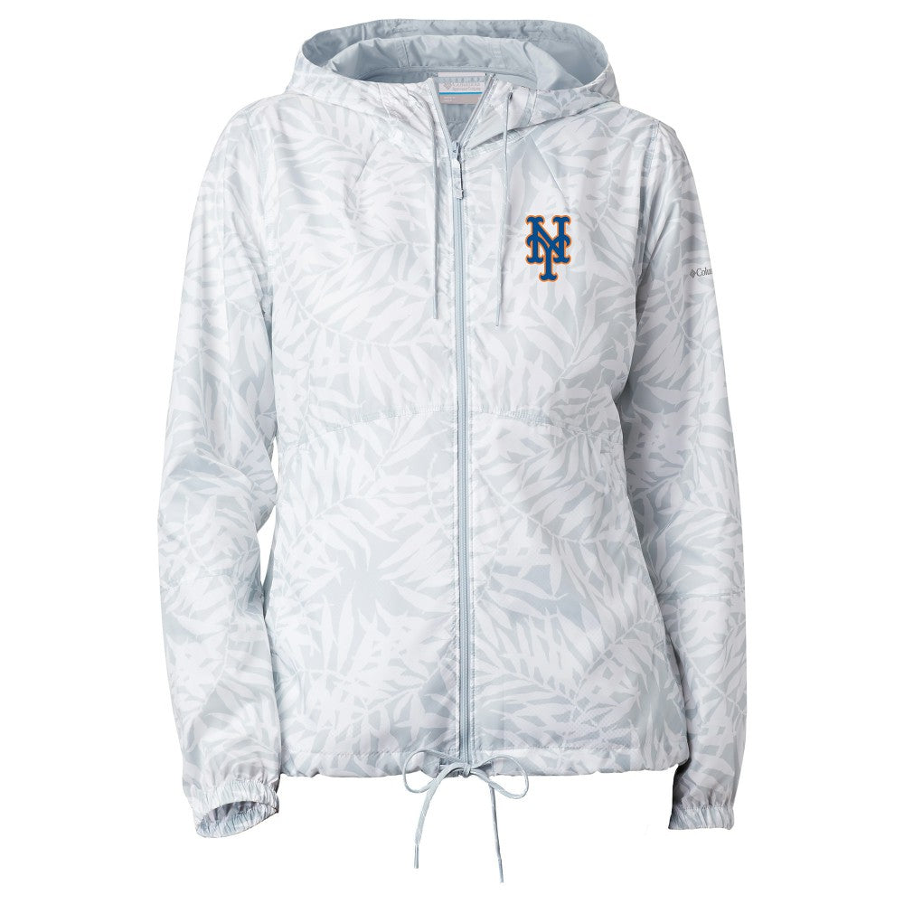 New York Mets Columbia Women's Flash Forward Full-Zip Windbreaker Jacket | MLB Shop