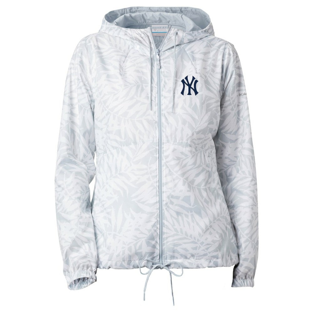 New York Yankees Columbia Women's Flash Forward Full-Zip Windbreaker Jacket | MLB On Sale