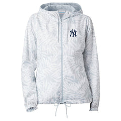 New York Yankees Columbia Women's Flash Forward Full-Zip Windbreaker Jacket | MLB On Sale