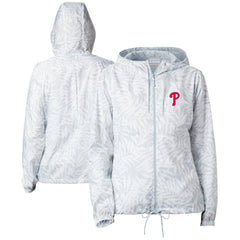 Philadelphia Phillies Columbia Women's Flash Forward Full-Zip Windbreaker Jacket | MLB Near me