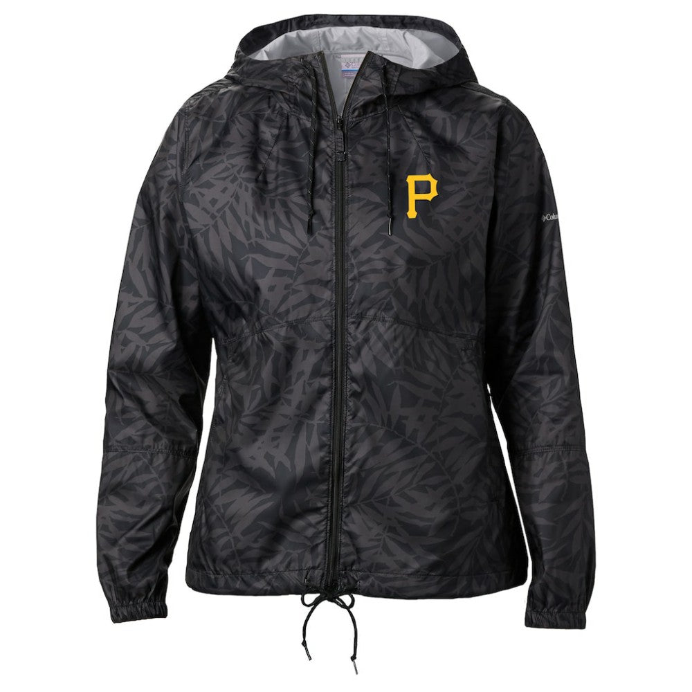 Pittsburgh Pirates Columbia Women's Team Flash Forward Full-Zip Windbreaker Jacket | MLB On Sale
