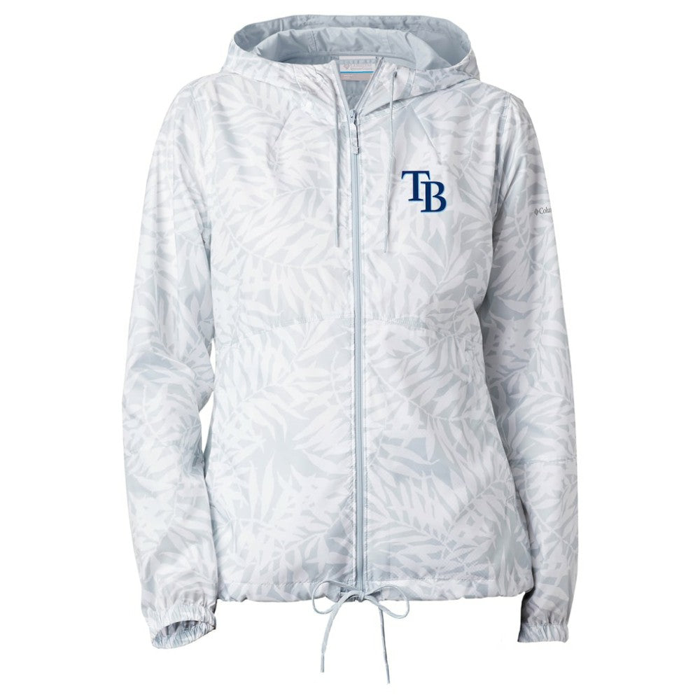 Tampa Bay Rays Columbia Women's Flash Forward Full-Zip Windbreaker Jacket | MLB Online