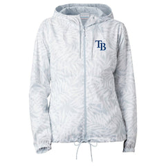 Tampa Bay Rays Columbia Women's Flash Forward Full-Zip Windbreaker Jacket | MLB Online