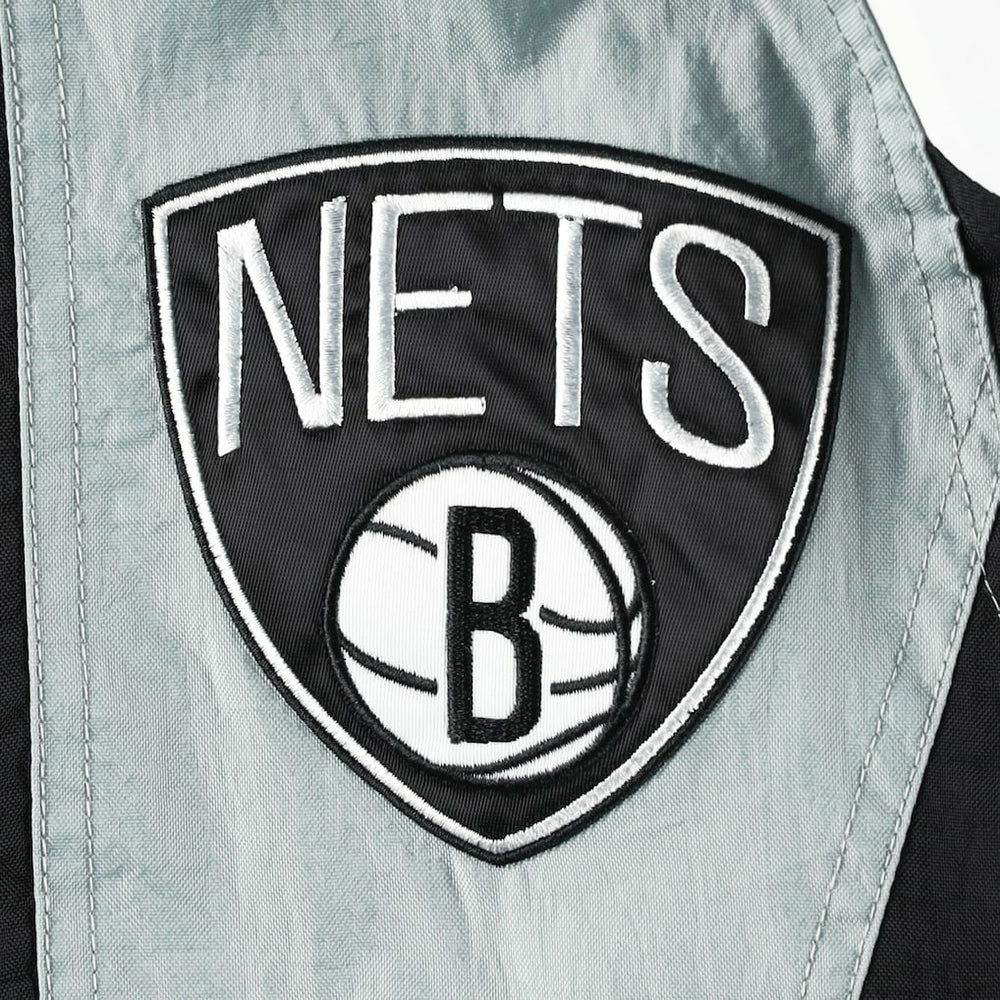 Brooklyn Nets Starter Body Check Raglan Hoodie Half-Zip Jacket For Sale
