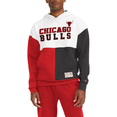 Chicago Bulls Tommy Jeans Andrew Split Pullover Hoodie New