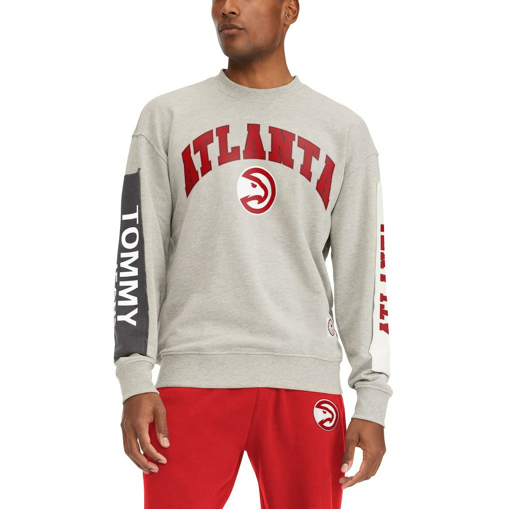 Atlanta Hawks Tommy Jeans James Patch Pullover Sweatshirt On Sale