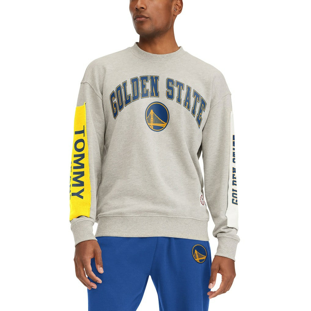 Golden State Warriors Tommy Jeans James Patch Pullover Sweatshirt sale Discount