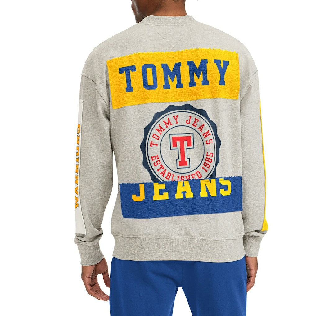 Golden State Warriors Tommy Jeans James Patch Pullover Sweatshirt sale Discount