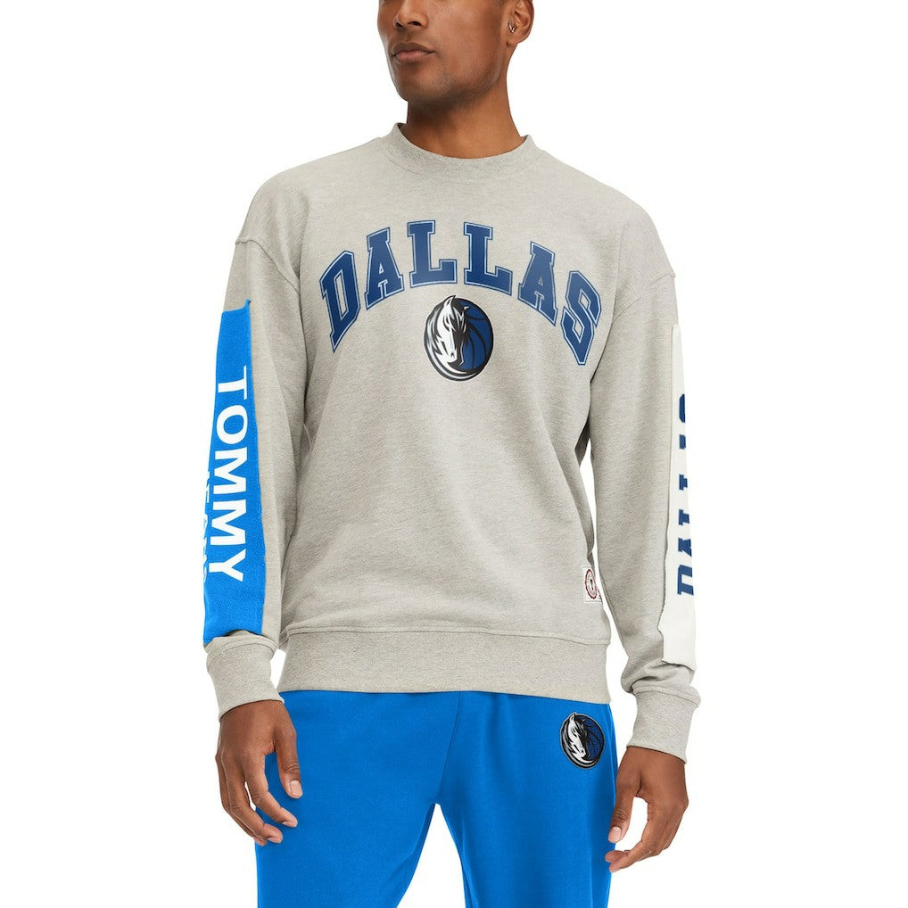 Dallas Mavericks Tommy Jeans James Patch Pullover Sweatshirt sale Online