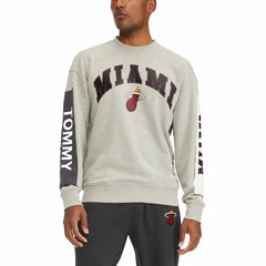 Miami Heat Tommy Jeans James Patch Pullover Sweatshirt Discount