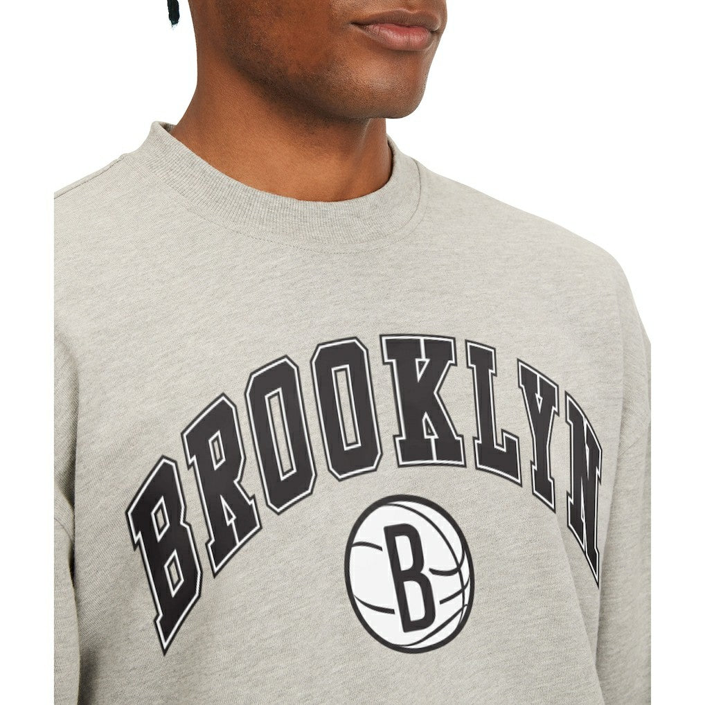 Brooklyn Nets Tommy Jeans James Patch Pullover Sweatshirt On Sale
