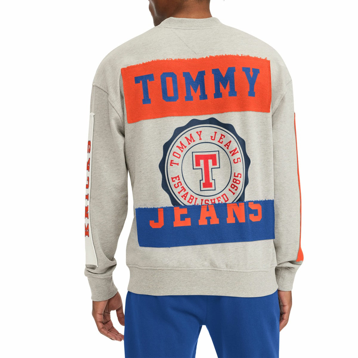 New York Knicks Tommy Jeans James Patch Pullover Sweatshirt Discount