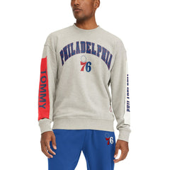 Philadelphia 76ers Tommy Jeans James Patch Pullover Sweatshirt Online