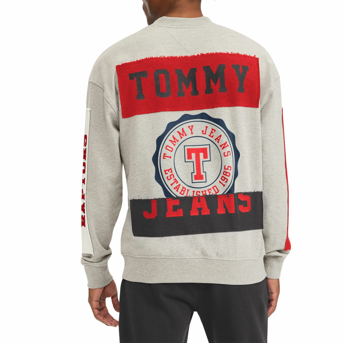 Toronto Raptors Tommy Jeans James Patch Pullover Sweatshirt Discount