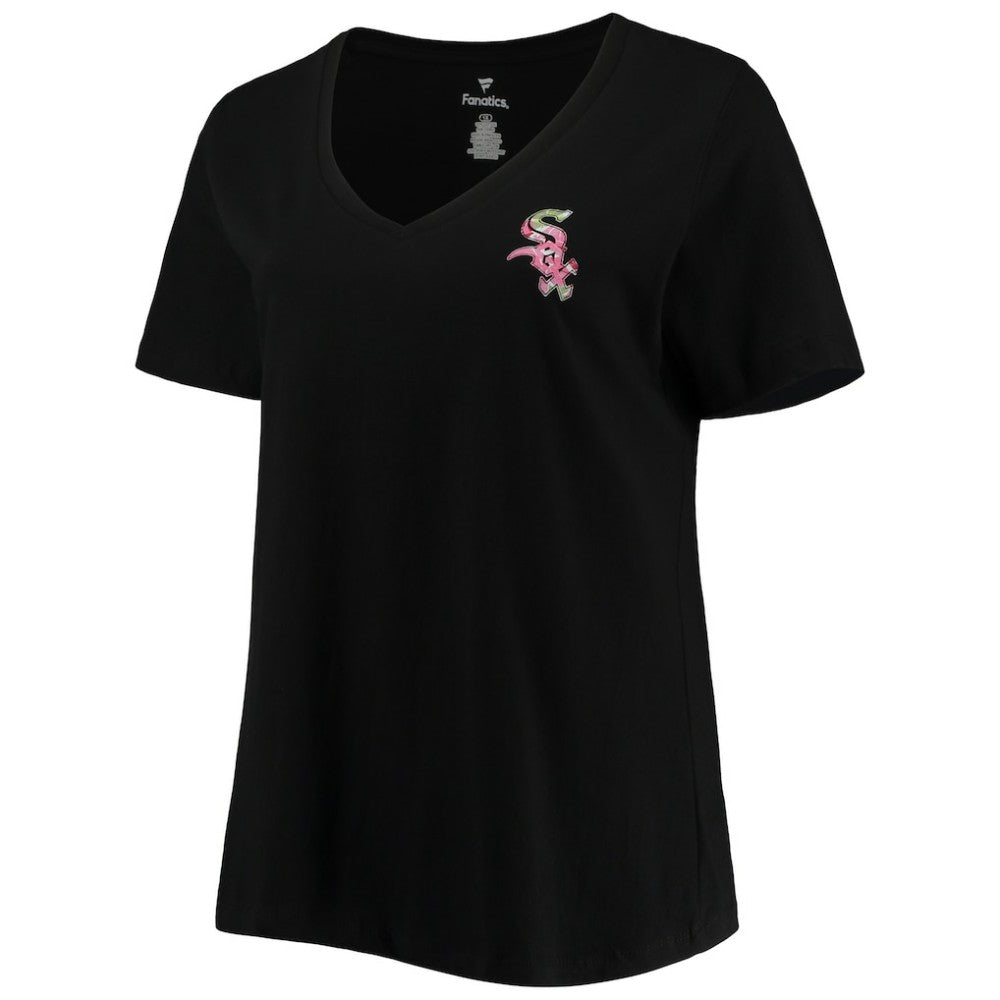 Chicago White Sox Women's Plus Size #1 Mom 2-Hit V-Neck T-Shirt | MLB Online