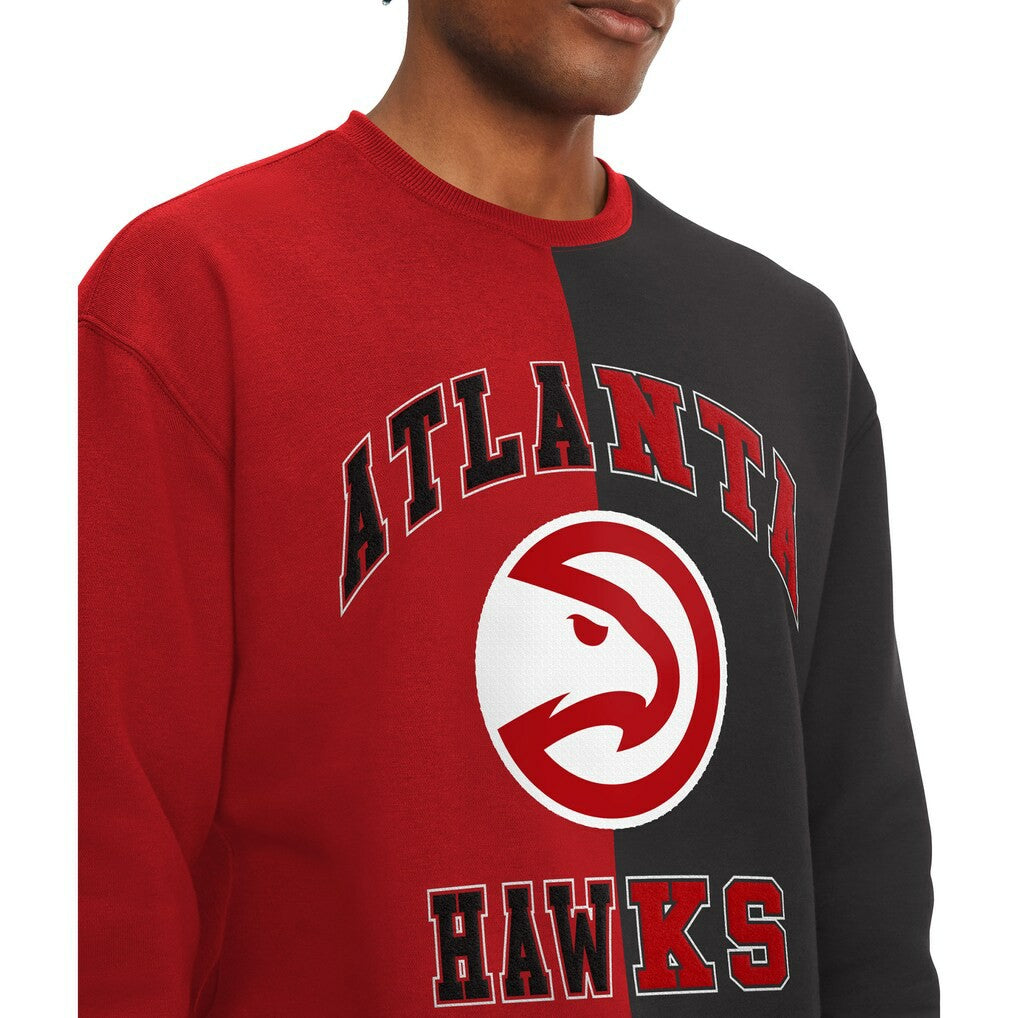 Atlanta Hawks Tommy Jeans Keith Split Pullover Sweatshirt Discount