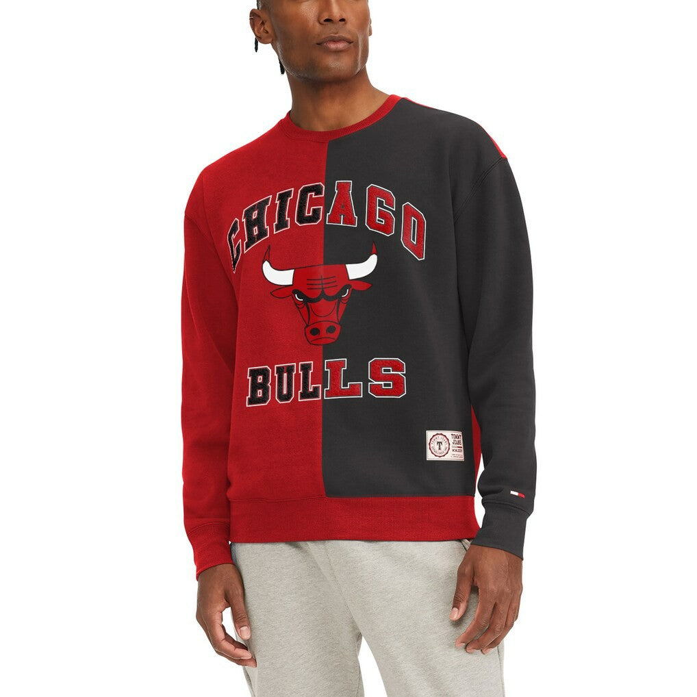 Chicago Bulls Tommy Jeans Keith Split Pullover Sweatshirt Online