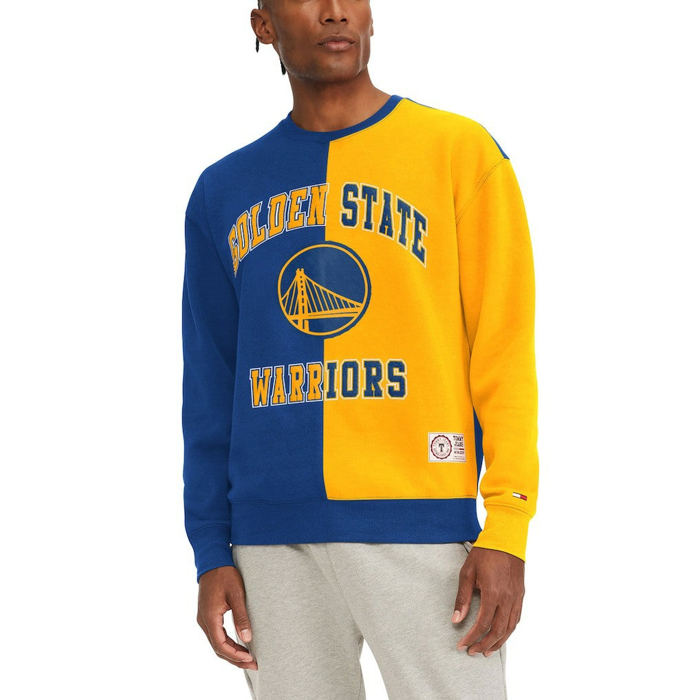 Golden State Warriors Tommy Jeans Keith Split Pullover Sweatshirt sale On Sale