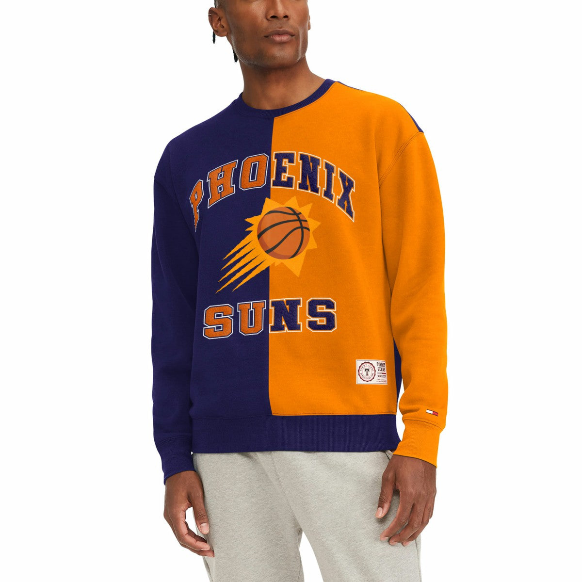 Phoenix Suns Tommy Jeans Keith Split Pullover Sweatshirt Discount