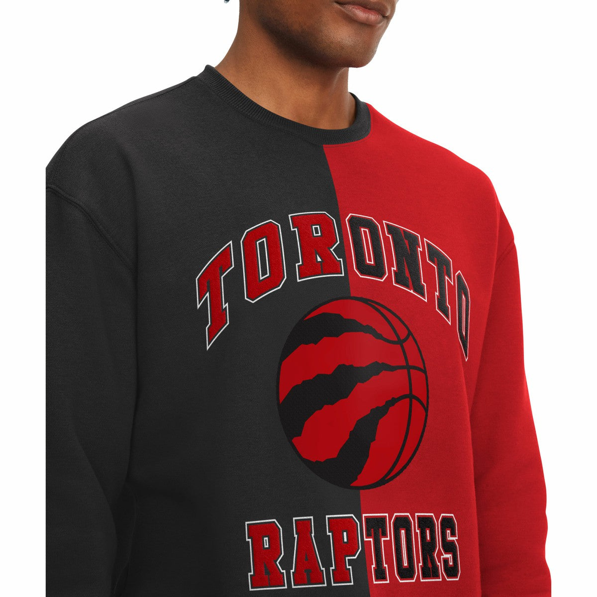 Toronto Raptors Tommy Jeans Keith Split Pullover Sweatshirt New