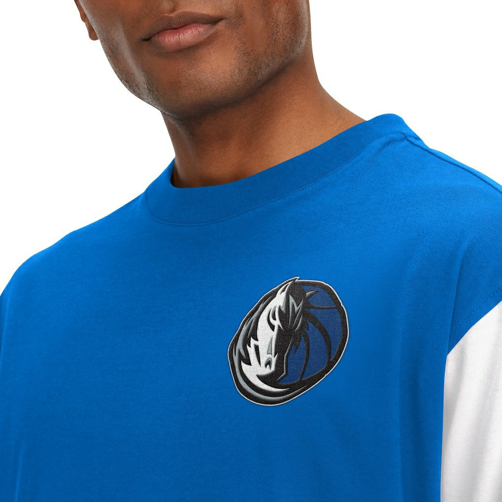 Dallas Mavericks Tommy Jeans Richie Color Block Long Sleeve T-Shirt sale Discount