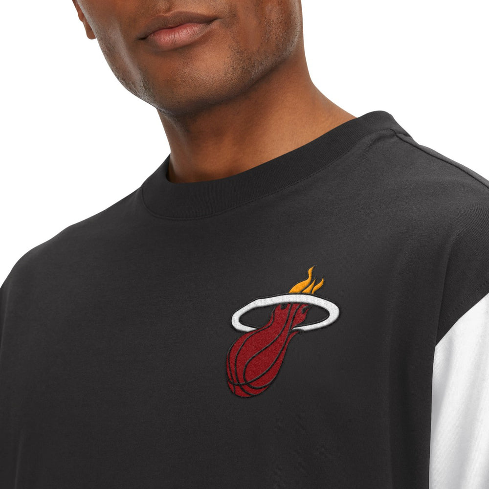 Miami Heat Tommy Jeans Richie Color Block Long Sleeve T-Shirt Online
