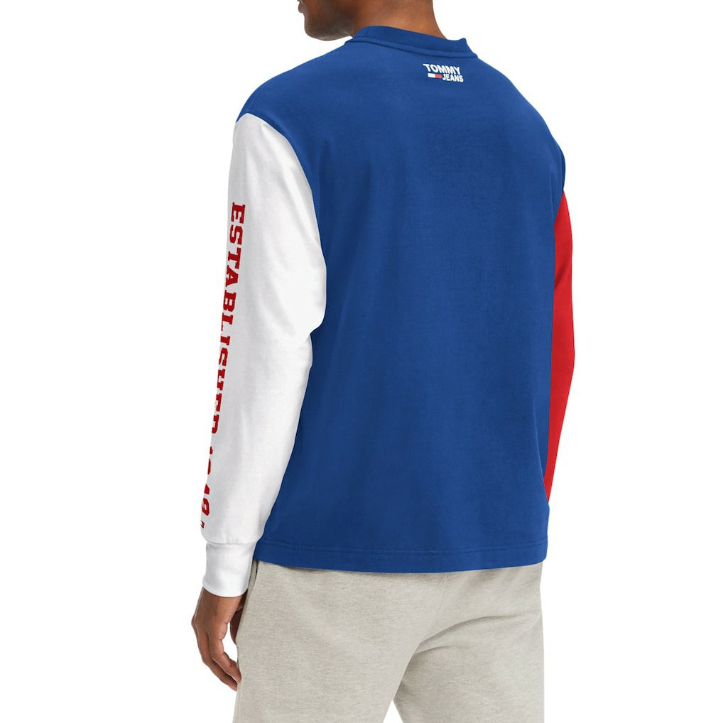 Philadelphia 76ers Tommy Jeans Richie Color Block Long Sleeve T-Shirt Outlet