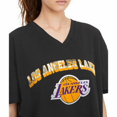 Los Angeles Lakers Tommy Jeans Women's Ashley V-Neck T-Shirt On Sale
