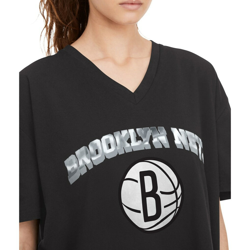 Brooklyn Nets Tommy Jeans Women's Ashley V-Neck T-Shirt Discount