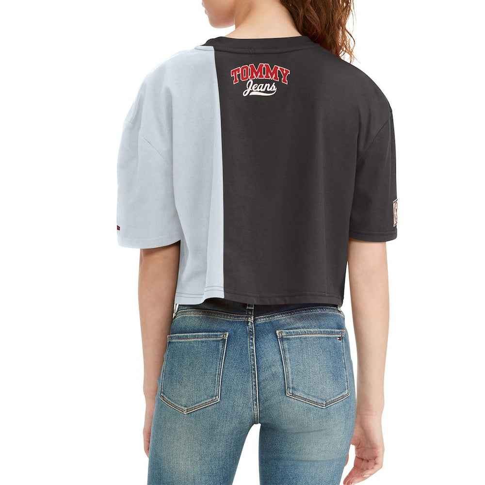 Brooklyn Nets Tommy Jeans Women's Betsy Relaxed Crop T-Shirt Outlet
