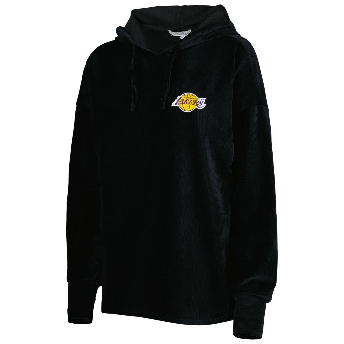 Los Angeles Lakers Touch Women's End Line Velour Pullover Hoodie On Sale