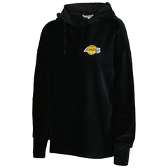 Los Angeles Lakers Touch Women's End Line Velour Pullover Hoodie On Sale