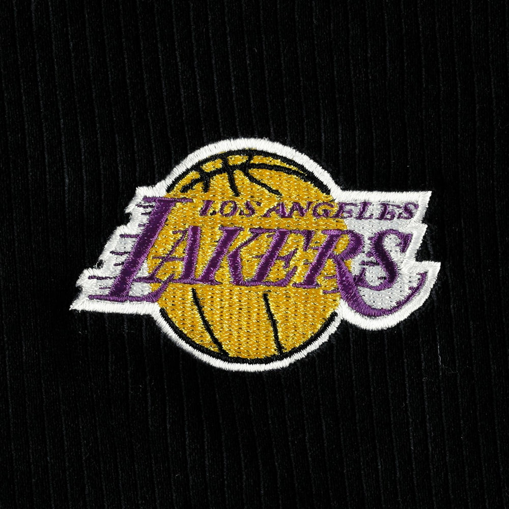 Los Angeles Lakers Touch Women's End Line Velour Pullover Hoodie On Sale