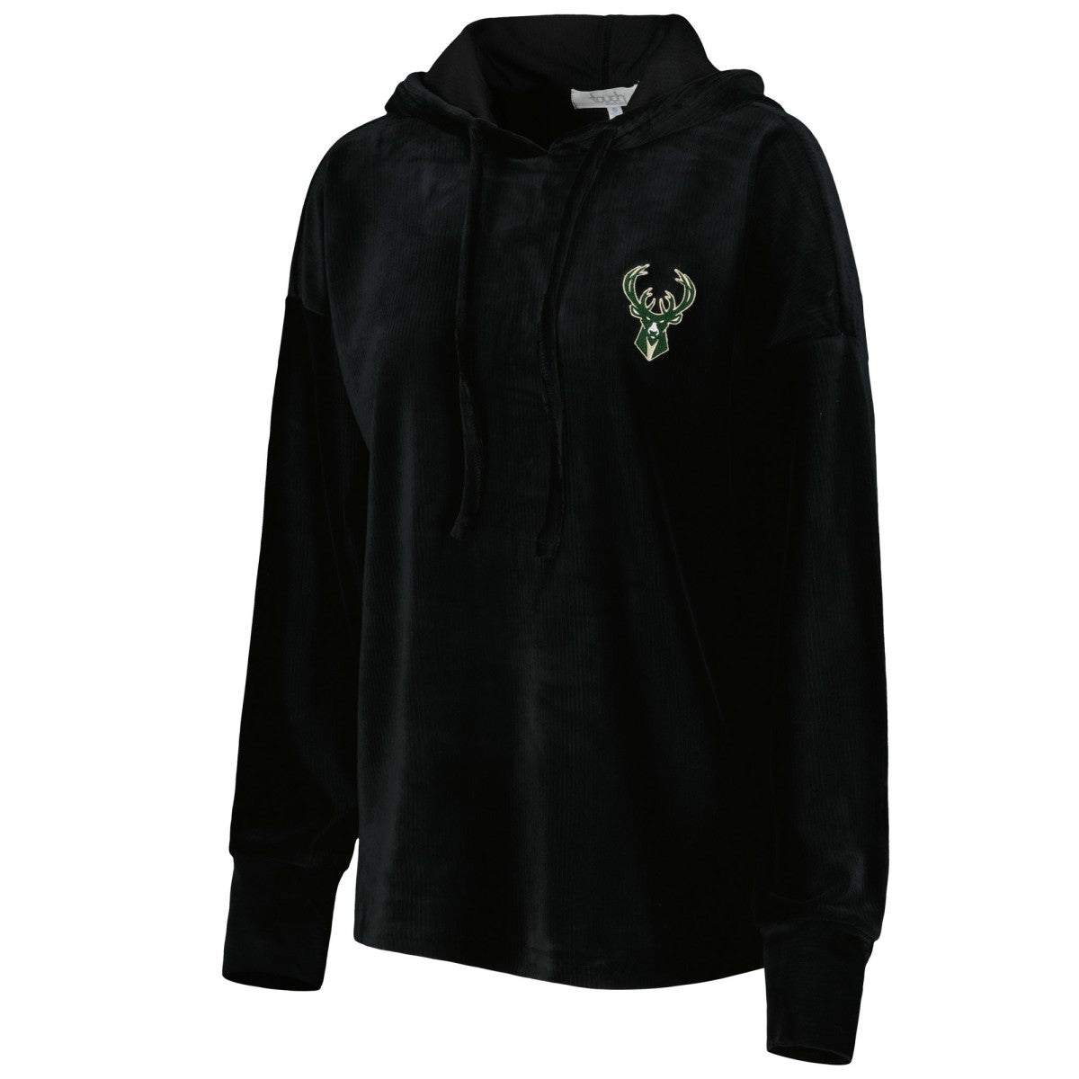 Milwaukee Bucks Touch Women's End Line Velour Pullover Hoodie Online