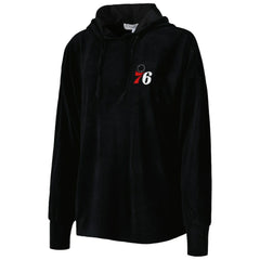 Philadelphia 76ers Touch Women's End Line Velour Pullover Hoodie Online