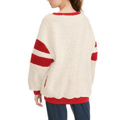 Chicago Bulls Tommy Jeans Women's Mindy Sherpa Pullover Sweatshirt Online